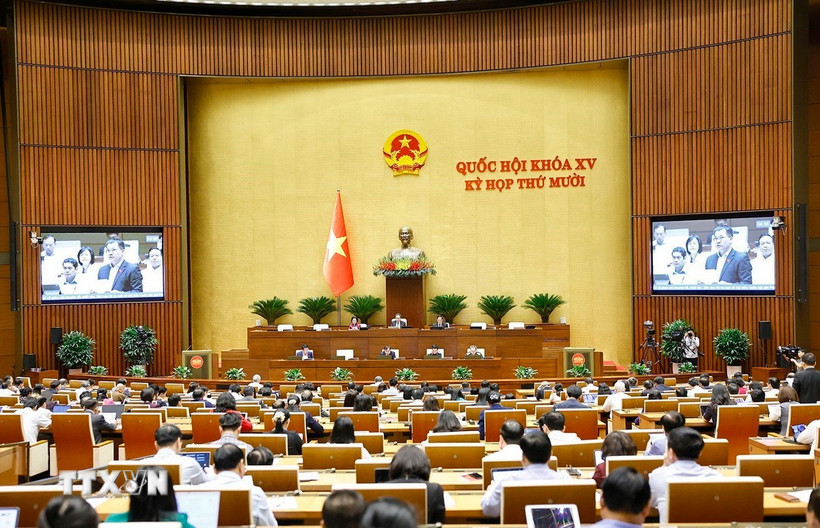 Quang cảnh phiên họp. (Ảnh: Doãn Tấn/TTXVN)