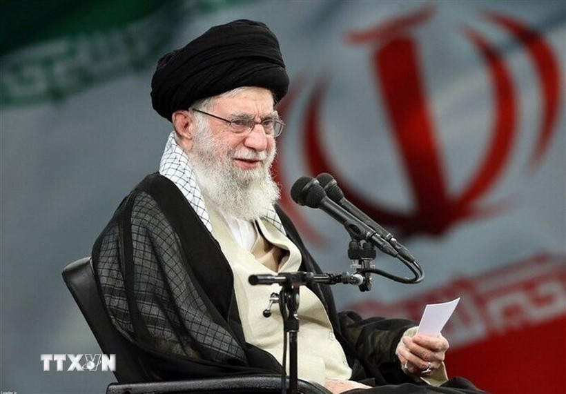 Lãnh tụ tinh thần tối cao Iran, Đại giáo chủ Ali Khamenei. (Ảnh: IRNA/TTXVN)