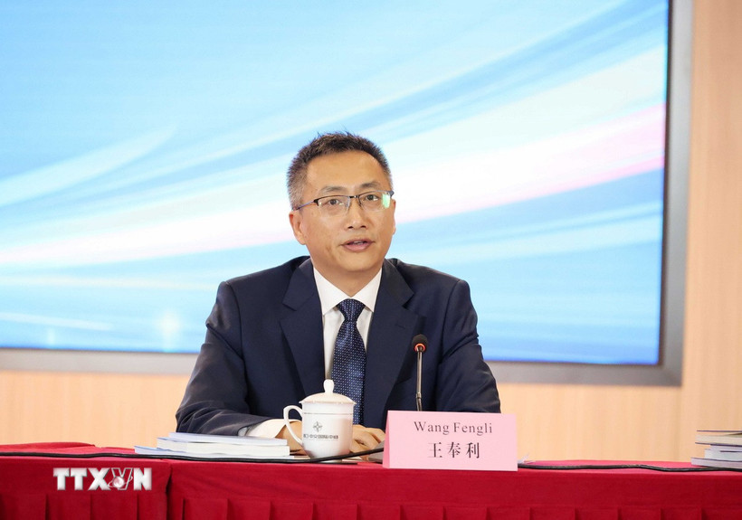 Ông Vương Phụng Lợi, Phó Chủ nhiệm Văn phòng Ủy ban Cải cách tỉnh Hải Nam, Trung Quốc. (Ảnh: Quang Hưng/TTXVN)