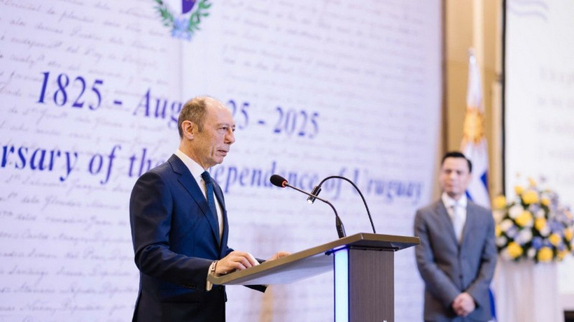 Ông Raul Pollak Giamprieto, Đại sứ Đặc mệnh toàn quyền Cộng hòa Đông Uruguay tại Việt Nam. (Ảnh: Đại sứ quán Uruguay tại Việt Nam)