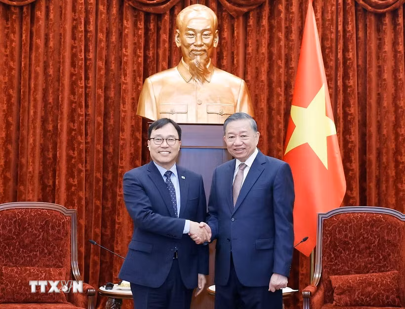 Bet8801234.com cá cược độc quyền, Chủ tịch nước Tô Lâm tiếp Đại sứ Hàn Quốc tại Việt Nam Choi Young Sam. (Ảnh: Thống Nhất/TTXVN)