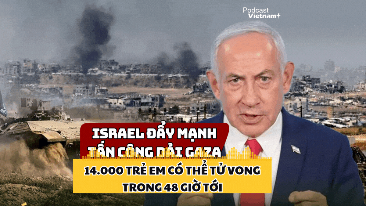 Israel tổng tấn công các mục tiêu, Dải Gaza chìm trong "mưa bom"