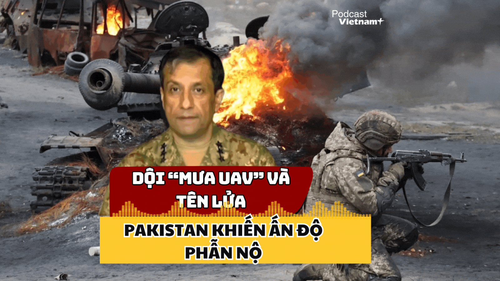 Ấn Độ "chao đảo" sau trận không kích bằng UAV và tên lửa của Pakistan