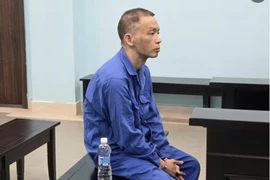 Bị cáo Trần Ánh Dương bị đưa ra xét xử tại phiên tòa.