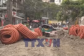 Hà Nội tăng tốc giải phóng mặt bằng dự án mở rộng đường Lĩnh Nam 