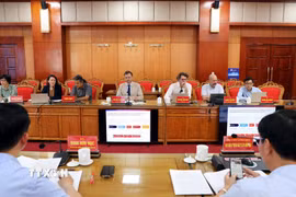 AFD và Ủy ban Nhân dân tỉnh Lạng Sơn thống nhất nhanh chóng hoàn thiện thủ tục để triển khai Dự án hỗ trợ Lạng Sơn nâng cao năng lực ứng phó biến đổi khí hậu. (Ảnh: Văn Đạt/TTXVN)