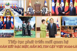 Tiếp tục phát triển mối quan hệ đoàn kết đặc biệt, gắn bó, tin cậy Việt Nam-Lào