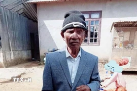 Cụ ông R Ông Ha Hoanh (78 tuổi, ngụ tổ dân phố Đạ Nghịt 1, phường Langbiang-Đà Lạt, bị mất tích khi đi hái nấm trong rừng từ ngày 18/9 đến nay. (Ảnh: TTXVN phát)
