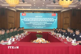 Quang cảnh Hội đàm. (Ảnh: Quang Duy/TTXVN)