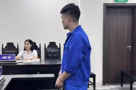 Bị cáo Lê Trường Thọ tại tòa.