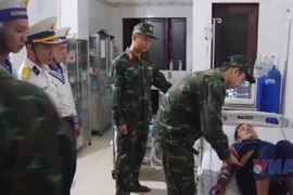 Cấp cứu kịp thời ngư dân bị viêm ruột thừa cấp trên đảo Trường Sa