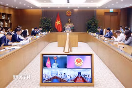 Quang cảnh cuộc họp. (Ảnh: Phạm Kiên/TTXVN)
