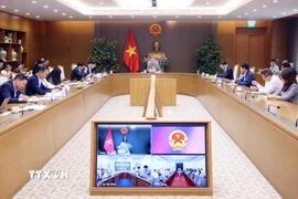 Quang cảnh cuộc họp. (Ảnh: Phạm Kiên/TTXVN)