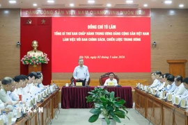 Tổng Bí thư Tô Lâm phát biểu. (Ảnh: Thống Nhất/TTXVN)