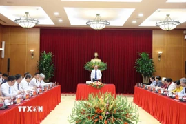 Tổng Bí thư Tô Lâm phát biểu. (Ảnh: Thống Nhất/ TTXVN)