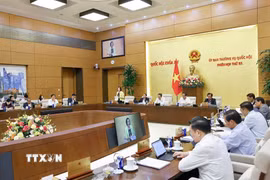 Quang cảnh phiên họp. (Ảnh: Doãn Tấn/TTXVN)