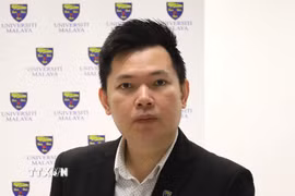 Nhà phân tích đối ngoại, an ninh và chiến lược Collins Chong Yew Keat, Đại học Malaya. (Ảnh: Viên Luyến/TTXVN)