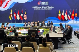Quang cảnh Hội nghị quan chức cấp cao ASEAN. (Ảnh: Viên Luyến/TTXVN)