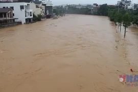 Lũ trên các sông ở Cao Bằng đang tăng rất nhanh 