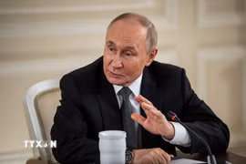 Tổng thống Nga Vladimir Putin. (Ảnh: THX/TTXVN)