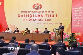 Chủ tịch Quốc hội Trần Thanh Mẫn phát biểu chỉ đạo. (Ảnh: Doãn Tấn/TTXVN)