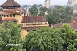 Không khí của Hà Nội ở mức trung bình. (Nguồn: Vietnam+)