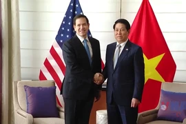 Chủ tịch nước Lương Cường tiếp Ngoại trưởng Hoa Kỳ Marco Rubio 