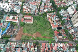 Khu đất vàng 94 Lò Đúc là dự án chậm tiến độ triển khai. (Nguồn: VOV)