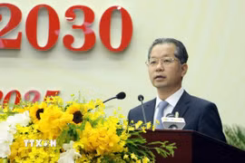 Ông Nguyễn Văn Quảng, Ủy viên Ban Chấp hành Trung ương Đảng, Bí thư Thành ủy Đà Nẵng được bổ nhiệm giữ chức Phó Tổng Thanh tra Thường trực Thanh tra Chính phủ. (Nguồn: TTXVN)