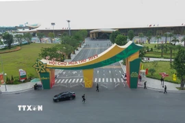 Hội chợ mùa Thu năm 2025 diễn ra từ 25/10 đến 4/11 tại Trung tâm Triển lãm Quốc gia (Đông Anh, Hà Nội). (Ảnh: Phan Phương/TTXVN)