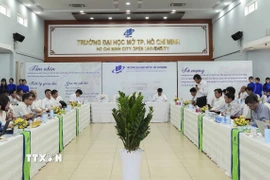 Quang cảnh hội thảo. (Ảnh: Thu Hoài/TTXVN)