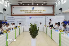 Quang cảnh hội thảo. (Ảnh: Thu Hoài/TTXVN)