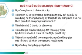 Thí điểm chính sách đặc thù phát triển nhà ở xã hội: Lập Quỹ nhà ở quốc gia 