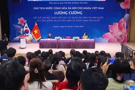 Chủ tịch nước Lương Cường: Chăm lo cộng đồng người Việt Nam tại Hàn Quốc