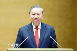 Tổng Bí thư Tô Lâm phát biểu chỉ đạo. (Ảnh: Thống Nhất/ TTXVN)