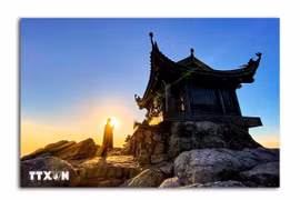 Chùa Đồng ở Yên Tử. (Ảnh: TTXVN phát)