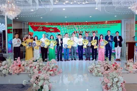 Đảng ủy Khu Công nghiệp Nhật Bản-Hải Phòng tổng kết năm 2025 có sự tham gia của các Tổng Giám đốc người Nhật của các nhà máy trong Khu công nghiệp. (Ảnh Tiến Vĩnh/TTXVN)