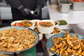 Đặc sản bánh đa cá Hải Phòng. (Nguồn: Vietnam+)