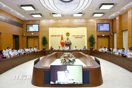 Quang cảnh phiên họp. (Ảnh: Doãn Tấn/TTXVN)
