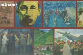 Cuộc đời hoạt động cách mạng của Chủ tịch Hồ Chí Minh qua nghệ thuật tạo hình 