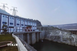 Nhà máy Thủy điện Hòa Bình mở rộng ngày khánh thành. (Ảnh: Trọng Đạt/TTXVN)