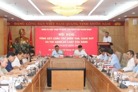 Quang cảnh hội nghị. (Ảnh: TTXVN phát)