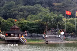 Quần thể di tích danh thắng Bát Cảnh Sơn ở phường Kim Bảng, tỉnh Ninh Bình. (Ảnh minh họa: Đại Nghĩa/TTXVN)