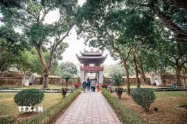 Không khí của Hà Nội ở mức không lành mạnh. (Nguồn: TTXVN)