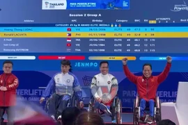 ASEAN Para Games 13: Đô cử Lê Văn Công giành huy chương Vàng