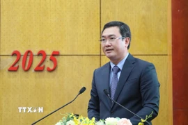 Ông Nguyễn Cảnh Toàn, Chủ tịch Ủy ban Nhân dân tỉnh Lạng Sơn. (Ảnh: Quang Duy/TTXVN)