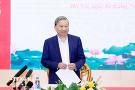 Tổng Bí thư Tô Lâm phát biểu chỉ đạo. (Ảnh: Thống Nhất/TTXVN)