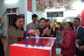 Cử tri vùng “đất lửa” Quảng Trị nô nức đi bầu trong ngày hội non sông 