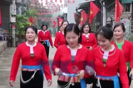 Phú Thọ: Cử tri xứ Mường rộn ràng trong ngày hội non sông