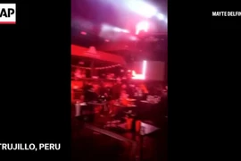 Nổ hộp đêm ở Peru. (Nguồn: AP)